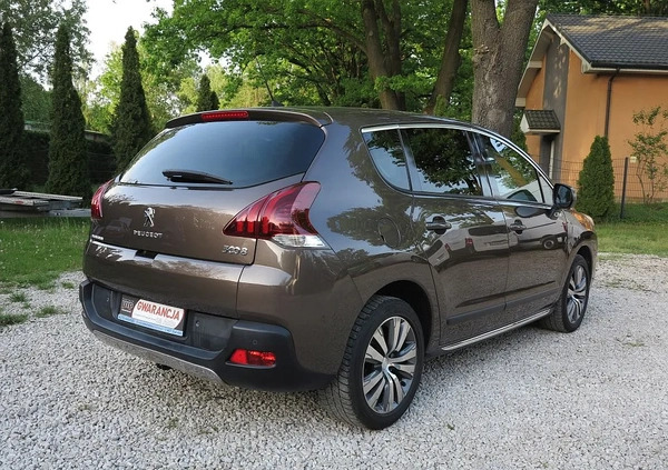 Peugeot 3008 cena 34800 przebieg: 245000, rok produkcji 2014 z Piaski małe 191